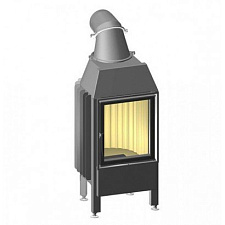 Spartherm mini z1-7,0 kw-4s шлифованная нержавеющая сталь левая (высота дверки 51 см)