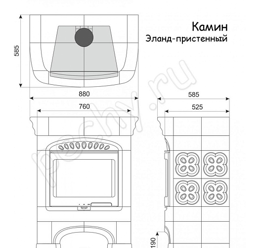 Contura эланд пристенный. белая керамика_5