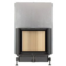 Brunner kompakt-kamin kk 51/55 lifting, стальной горизонтальный дымосборник, нержавеющие рамки