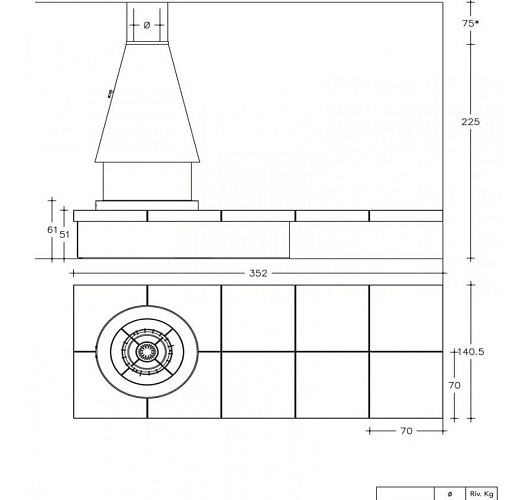 Piazzetta stoccolma, bianco grigio_2