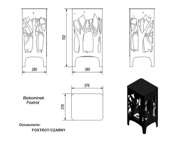 Kratki  FOXTROT с подсветкой LED_1